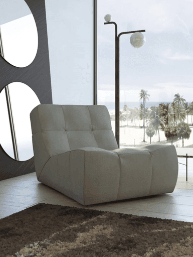 welcoming armchair with ocean view