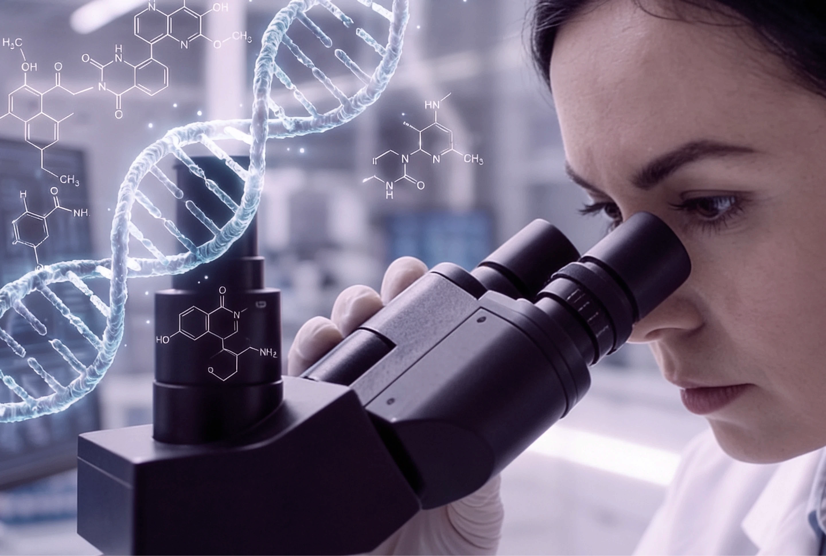 Análise laboratorial do teste genético do embrião durante a fertilização in vitro