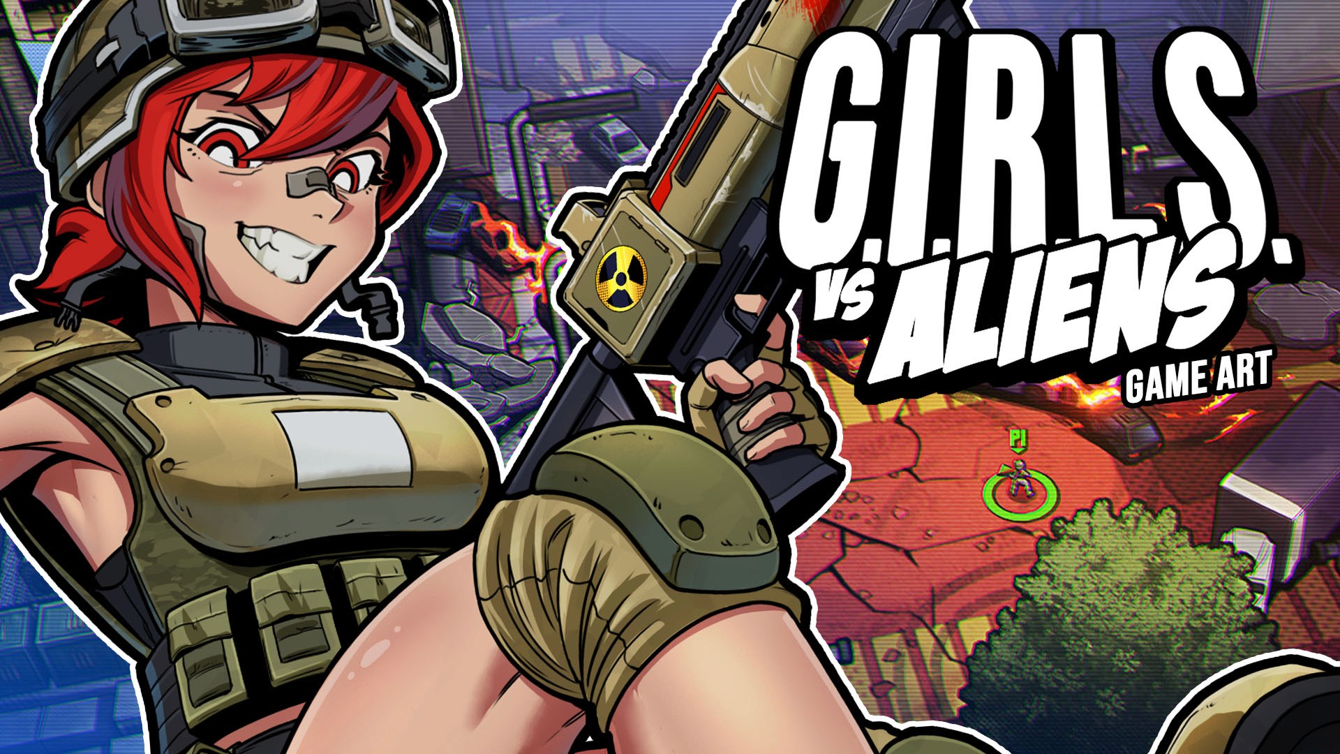 G.I.R.L.S. vs Aliens cover