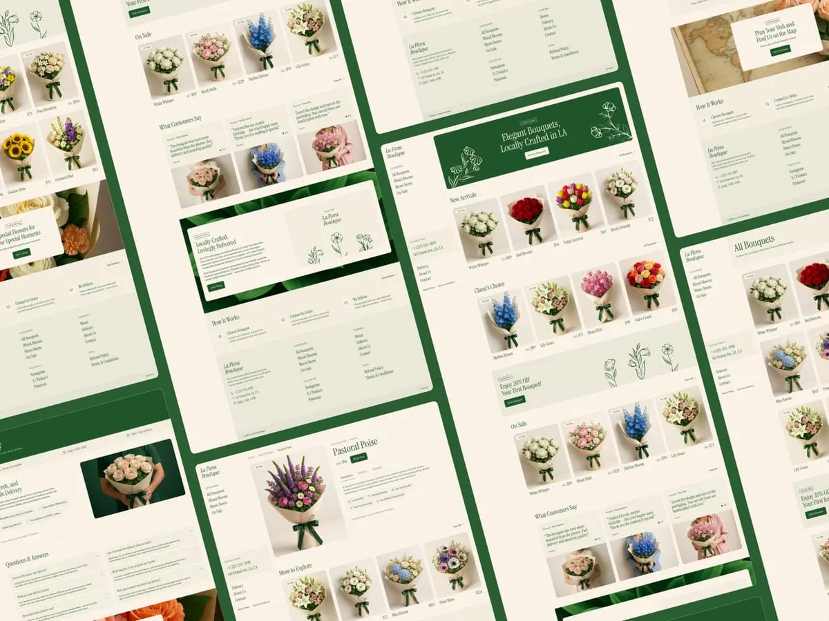 detail image 3 of the laflora framer website template