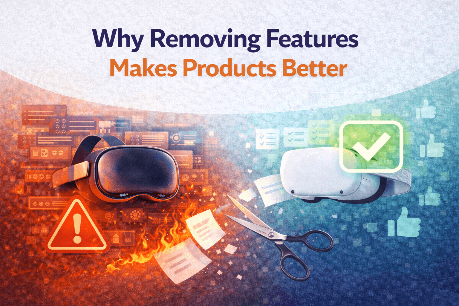 Why Removing Features Makes Products Better