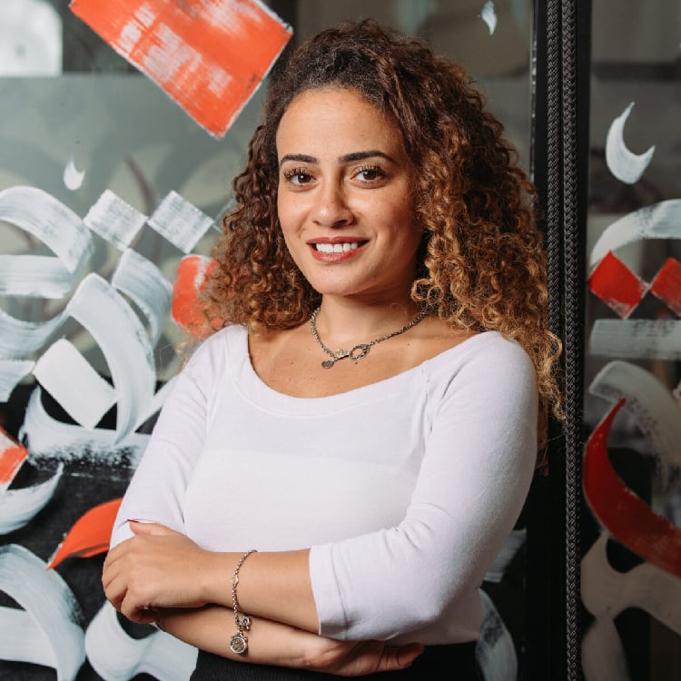 Portrait of a young man with beard