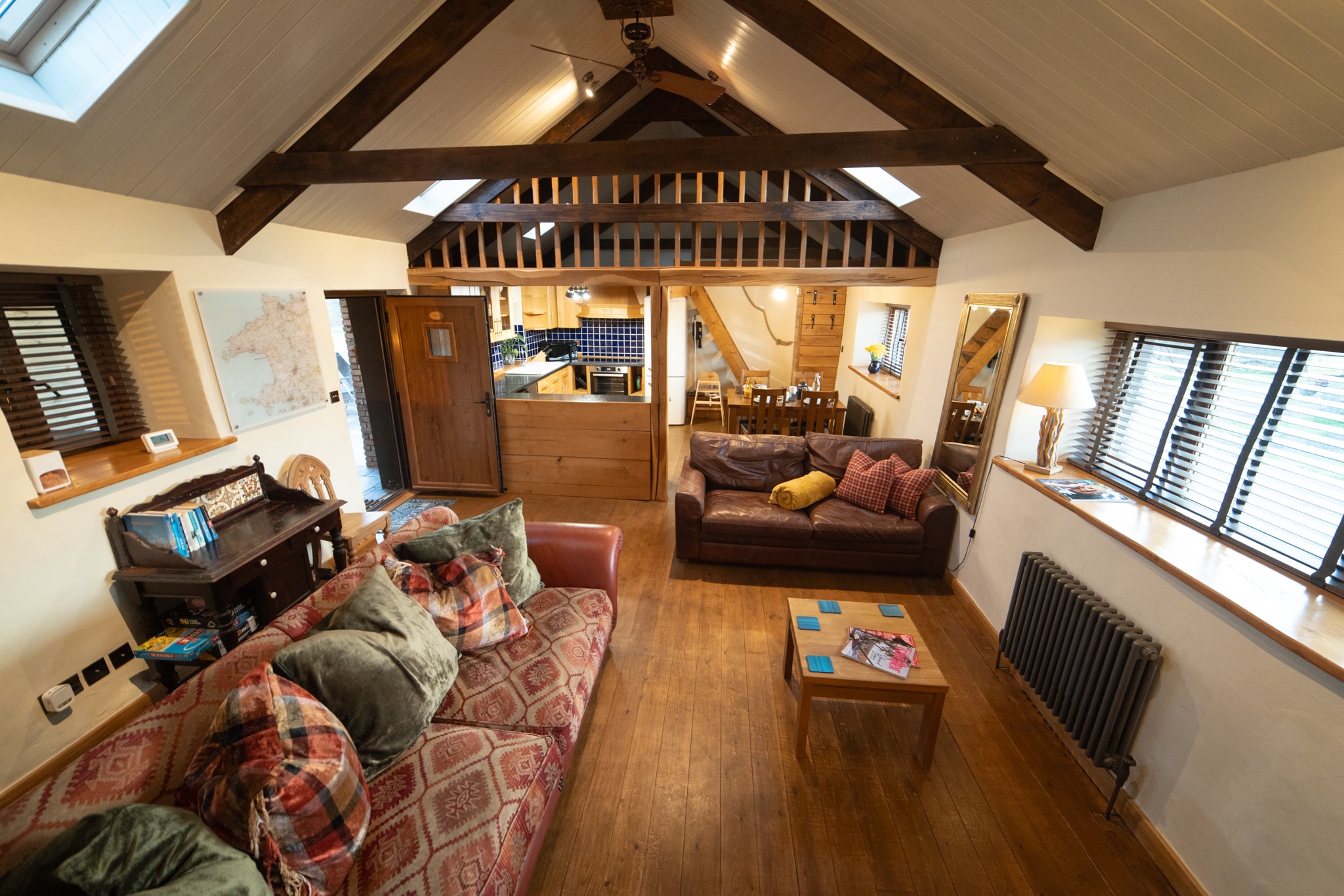 Foxglove glamping kitchen