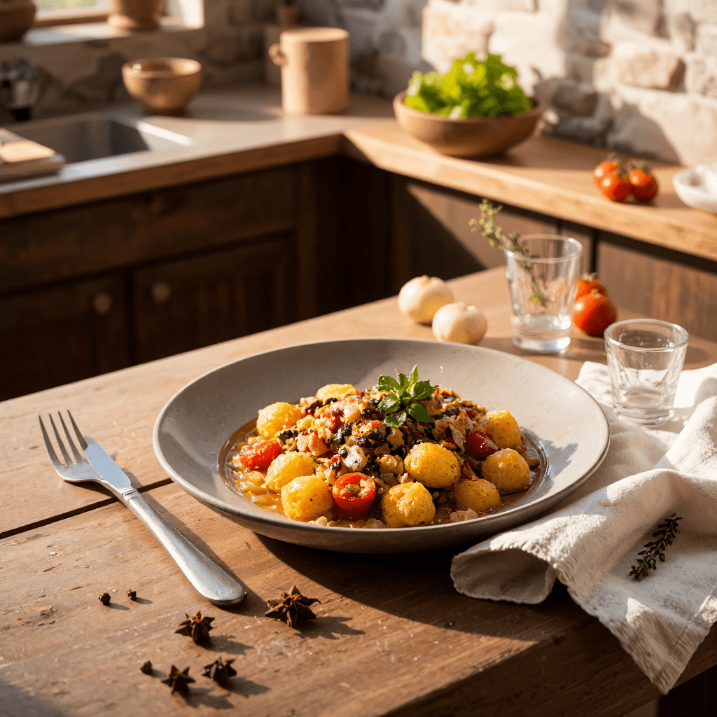 product photography of Gourmet dish