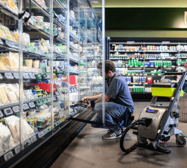 Drysteam supermarket spar