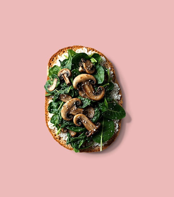 Image of Sonder & Sprout's mushroom sandwich.