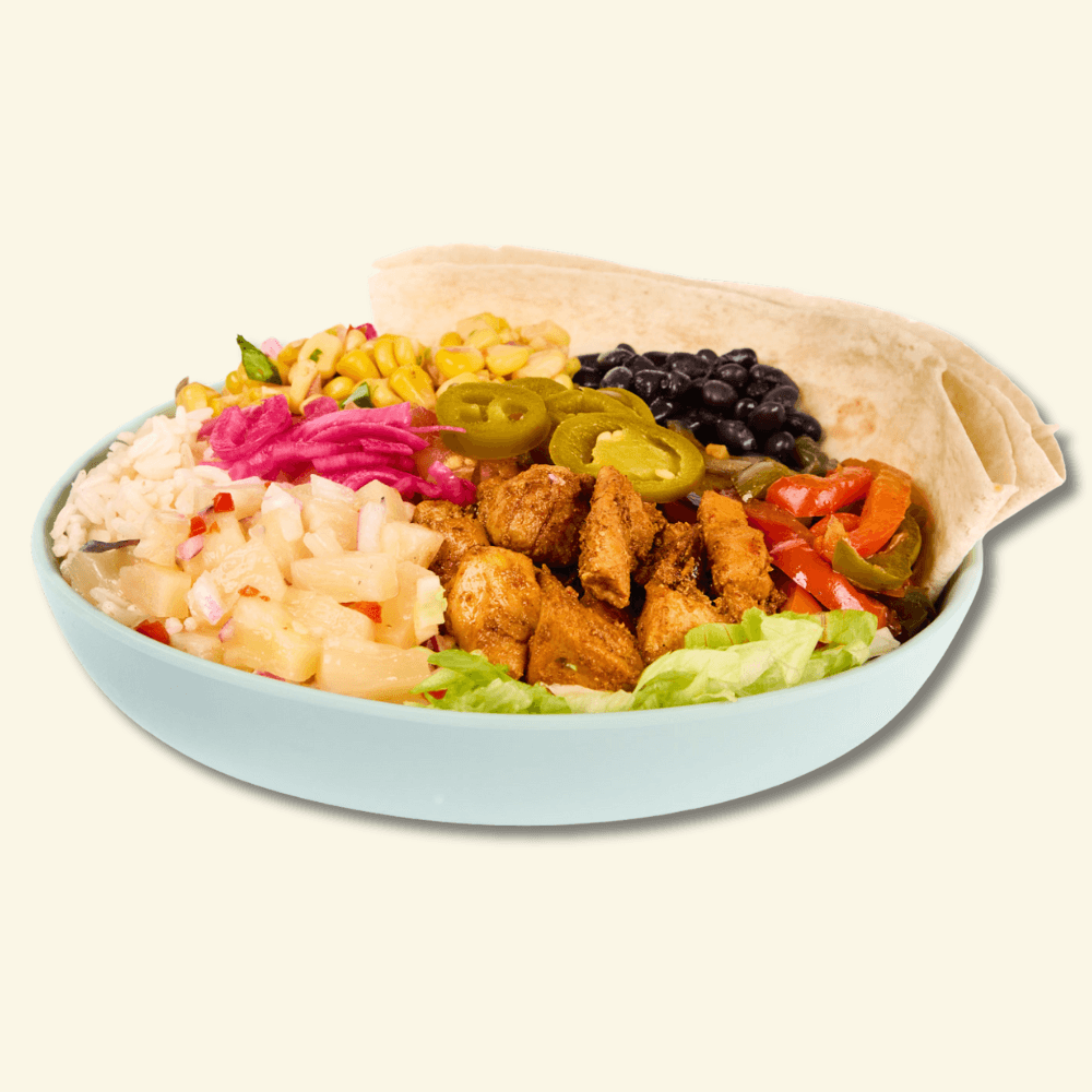 Burrito bowl (Background Removed)