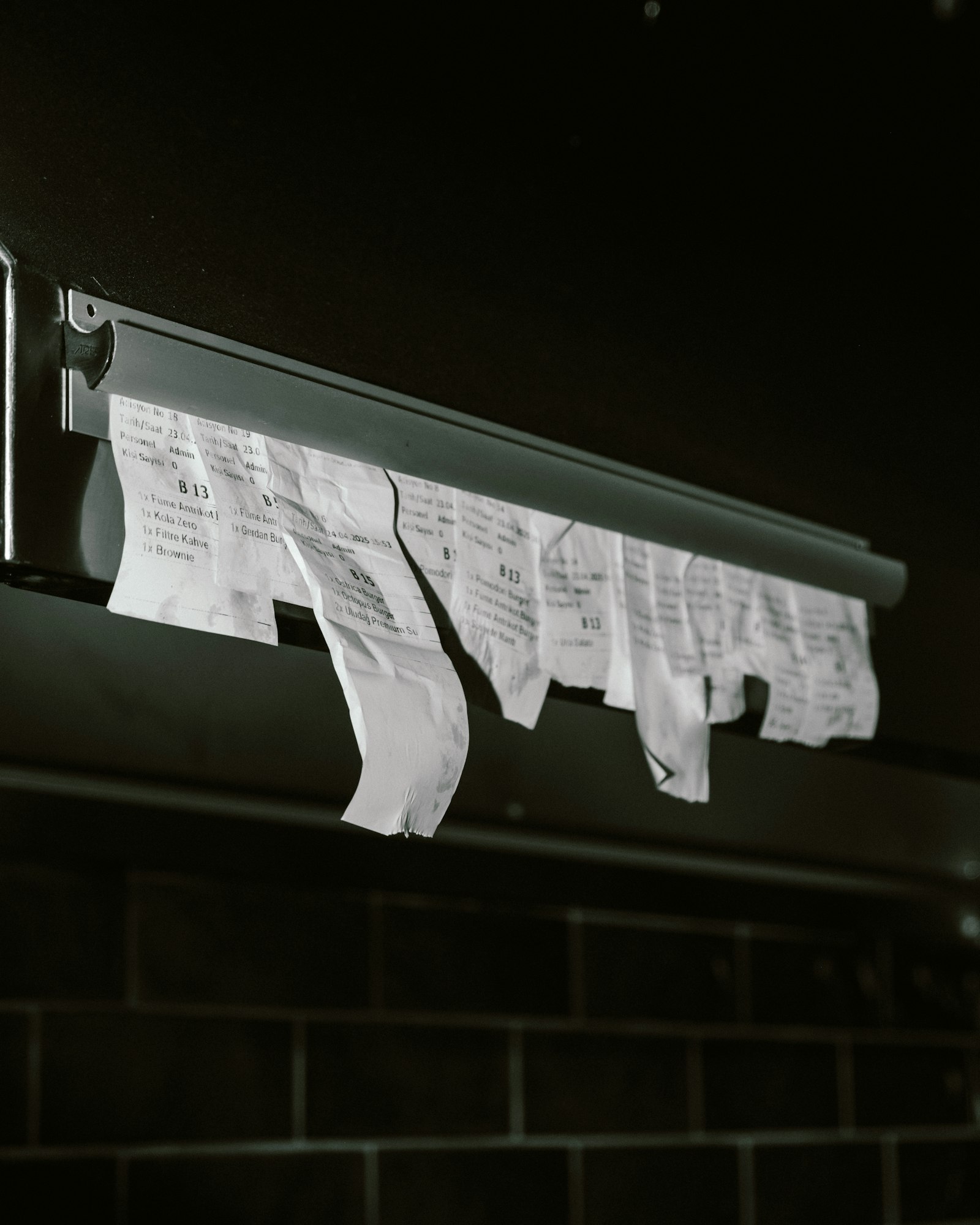 Tickets de comandas en un restaurante — fidelización digital LUYOA®