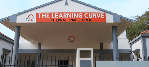 Modern campus of The Learning Curve International, Mysuru's first international school established with Powered by Dreamtime Learning.