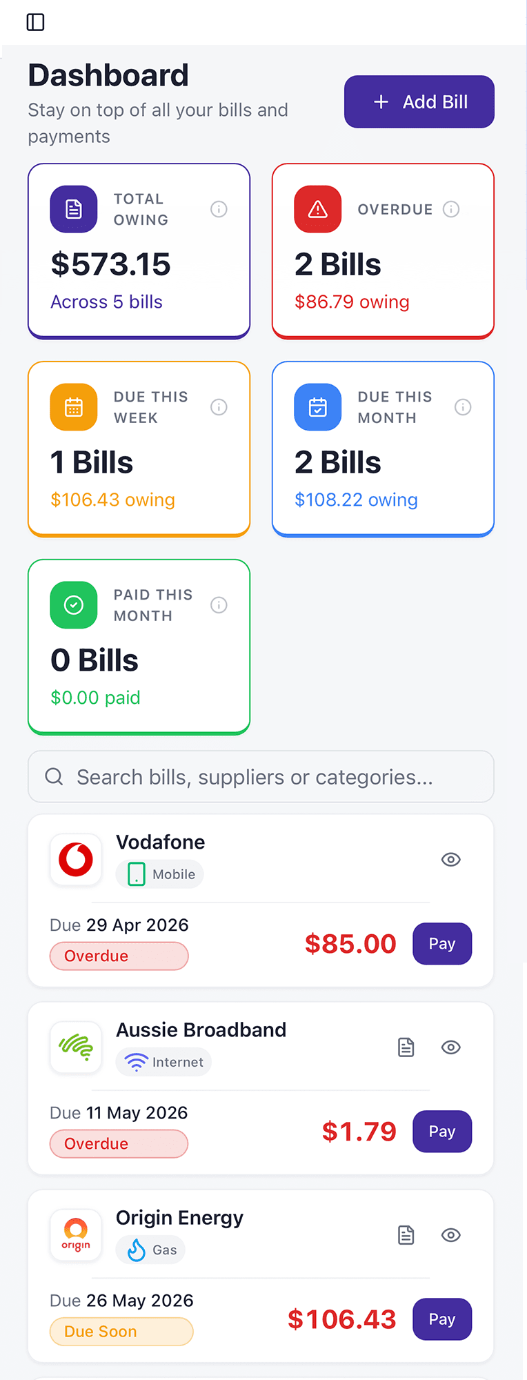 An image of Dreelio's dashboard