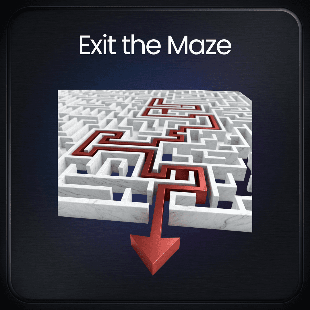 Nomad Digital - Products - Interactive / Gamified / Playable Ads - Exit the Maze