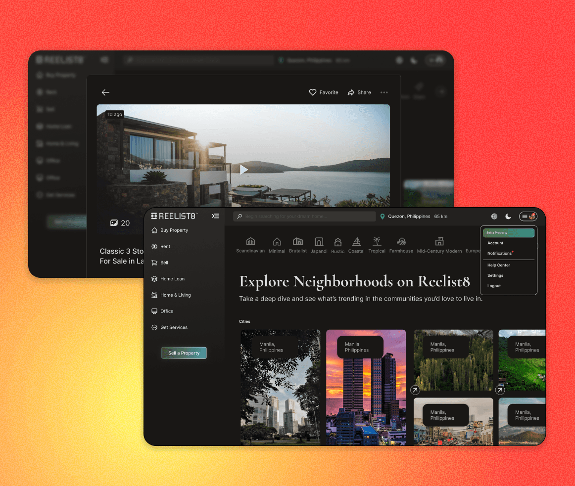 Reelist8 Web Application