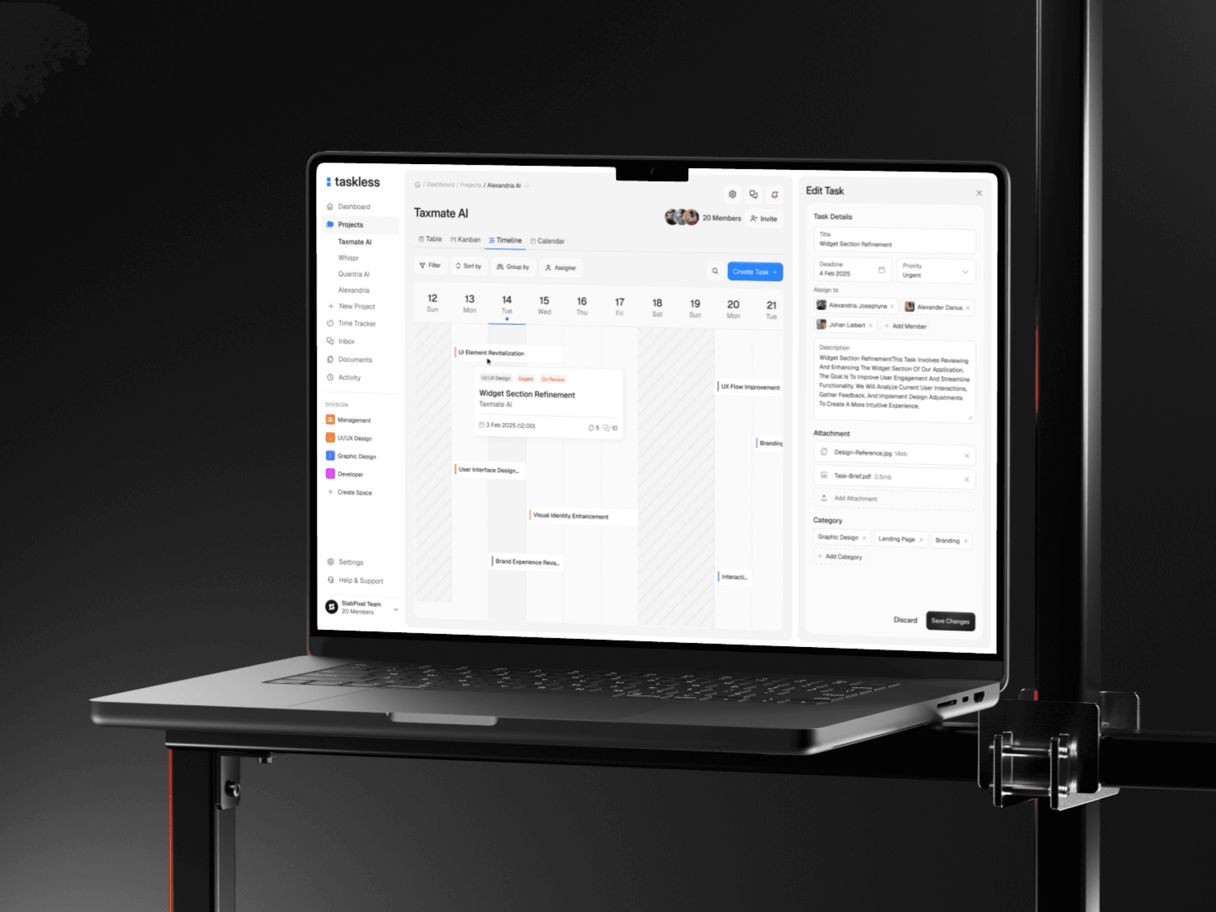 管理系统 UI 设计