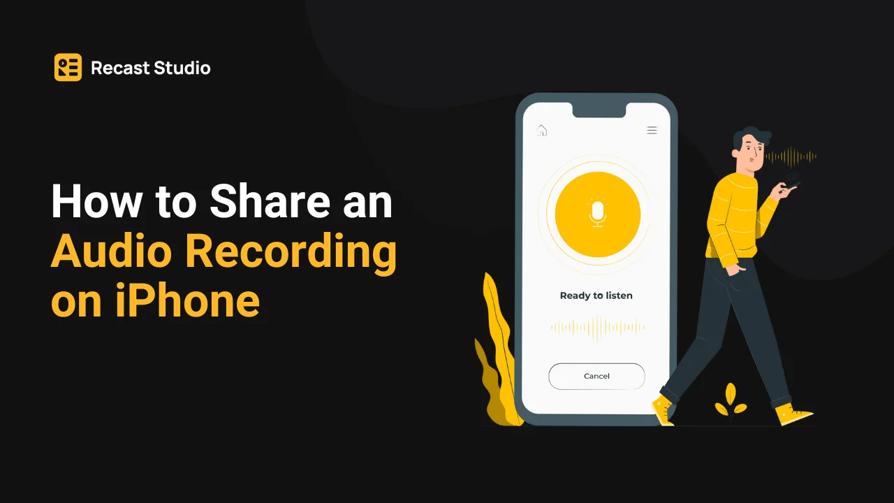 record audio on iphone