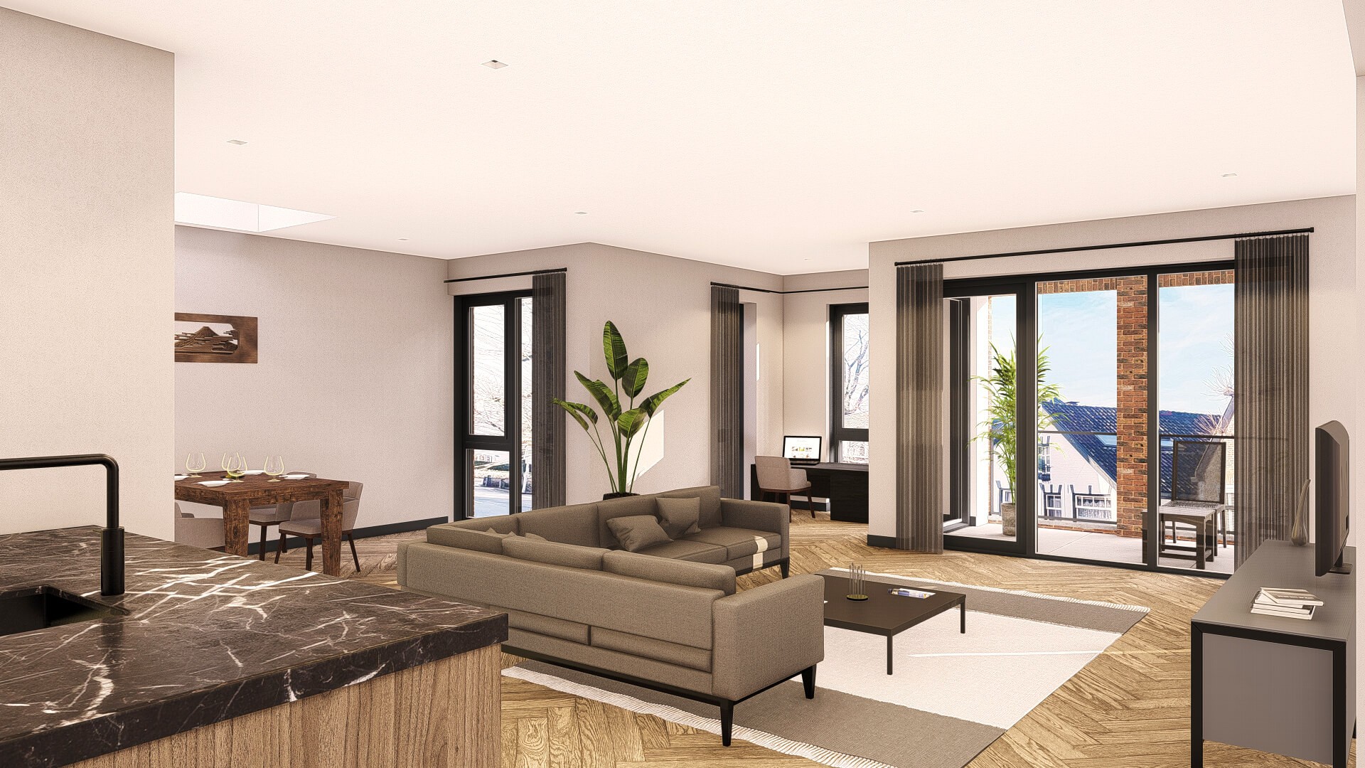 Appartementen in Scherpenzeel