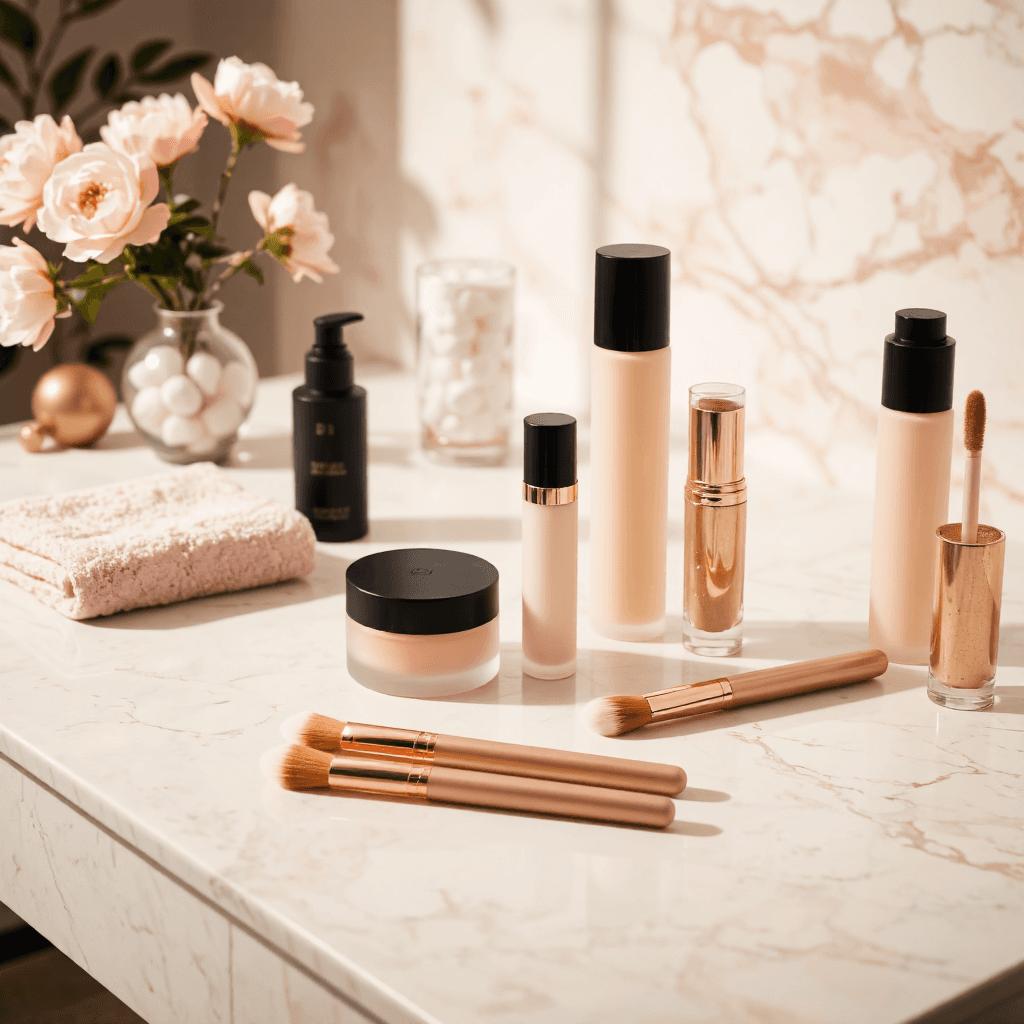 product photography of Cosmetics