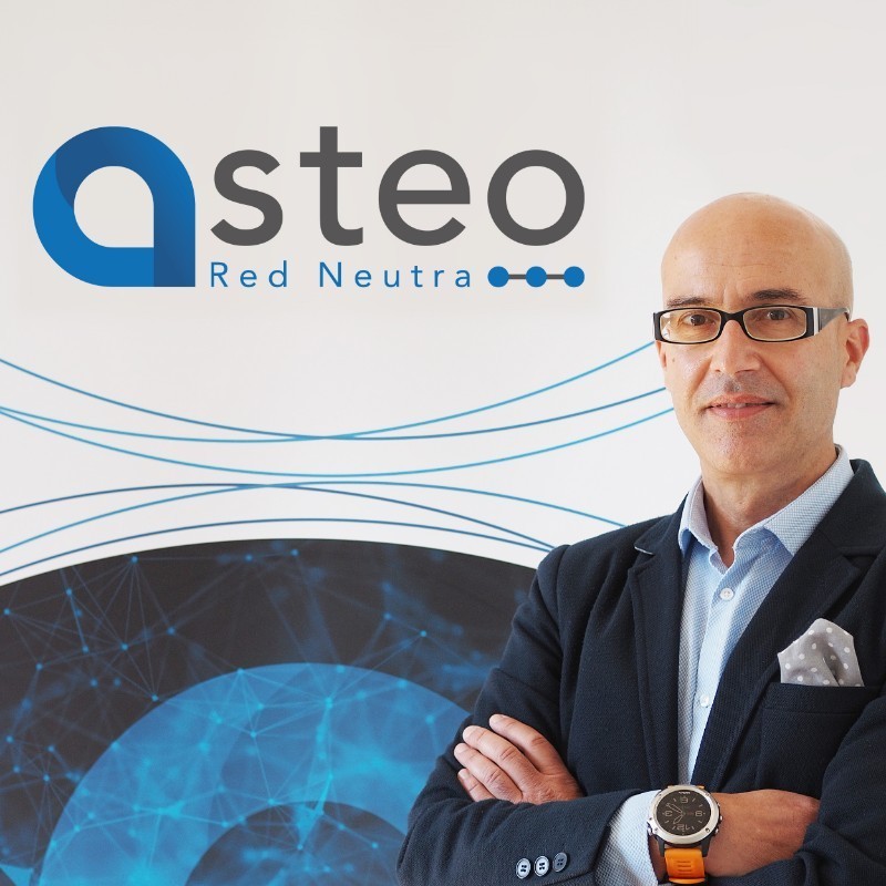 Retrato de Pedro Abad, CEO da Rurix e da Asteo Red Neutra