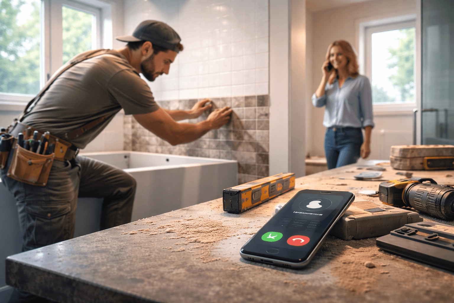 How bath remodeling contractors are automating calls with an AI call center