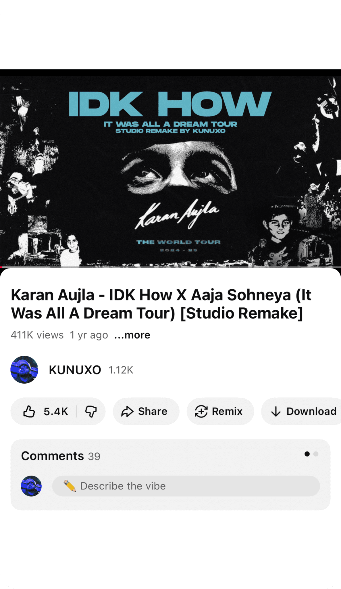 KUNU Studio YouTube Video with 400k+ views