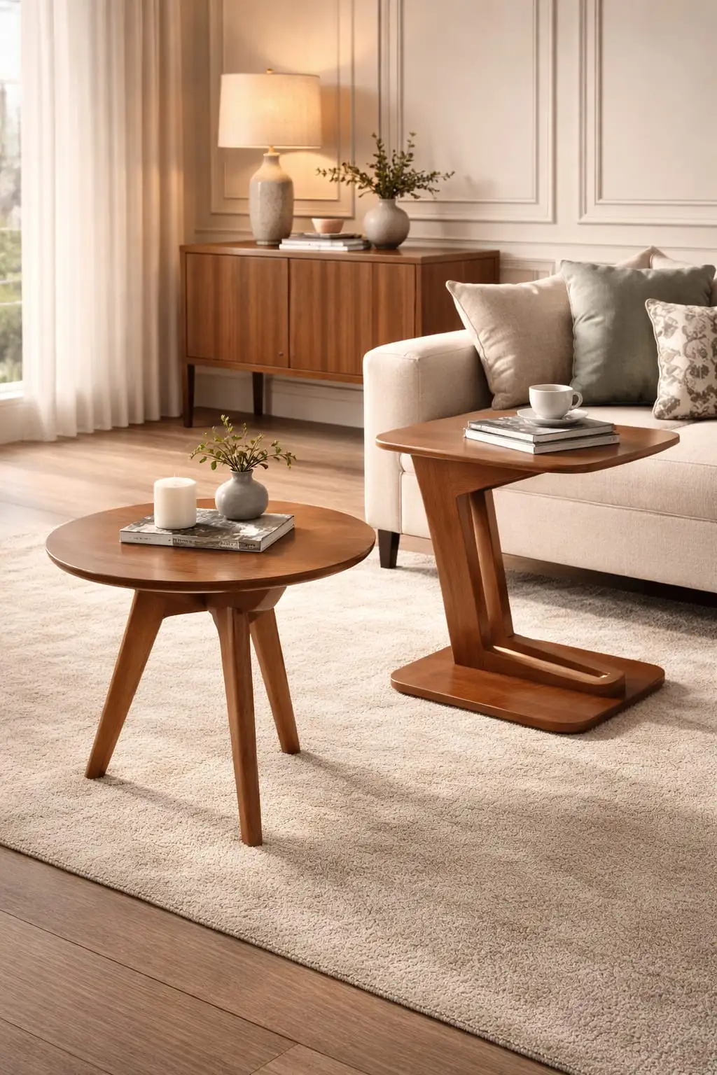 Corner Side Stool