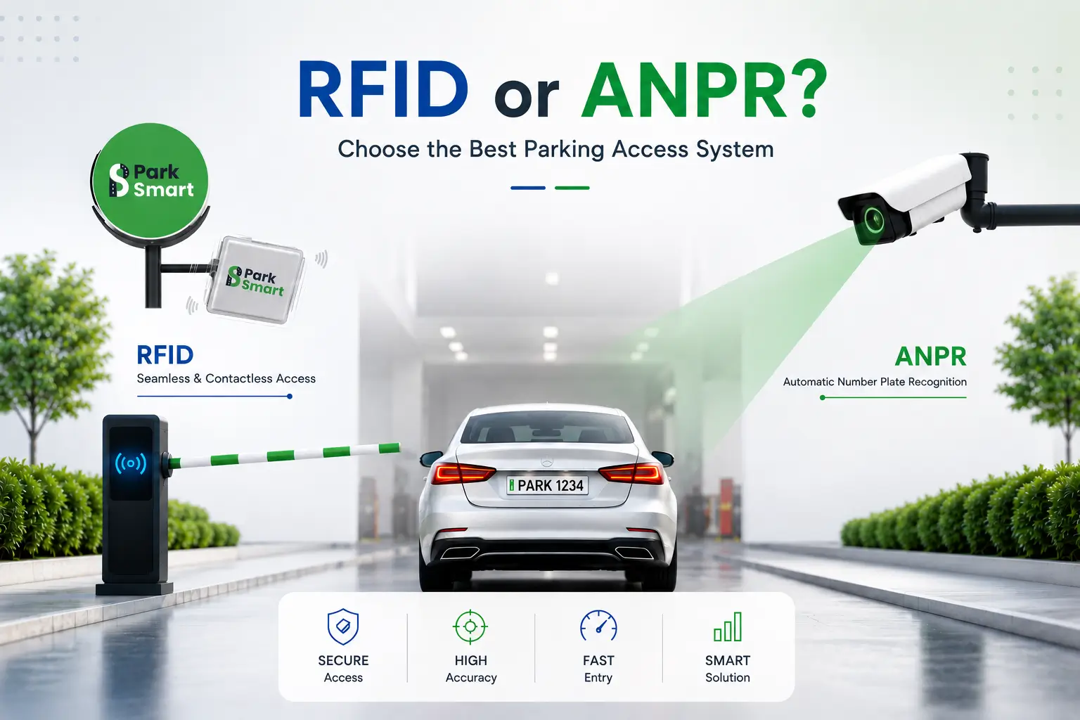 RFID or ANPR: Choose the Best Parking Access System