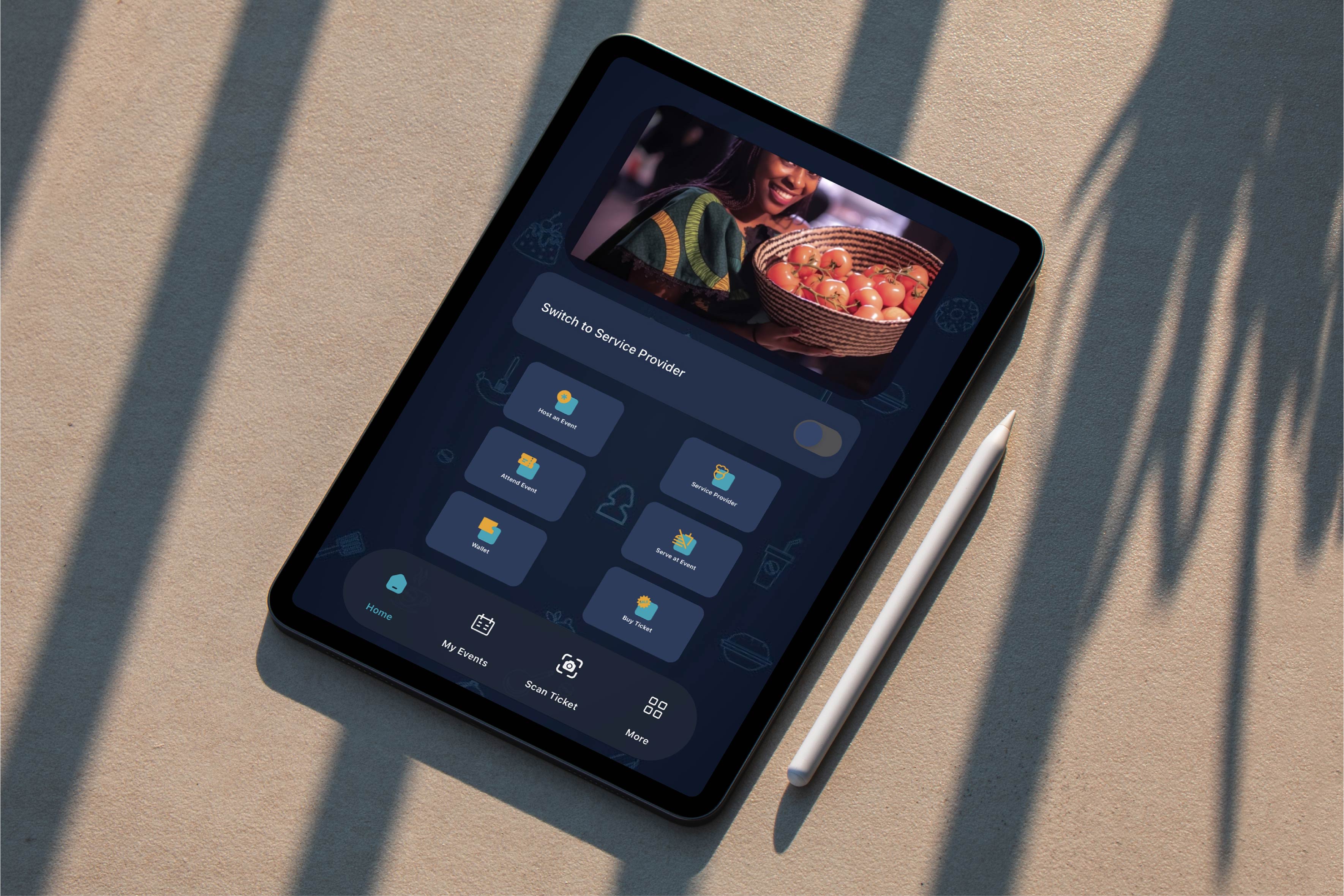 tablet mockup