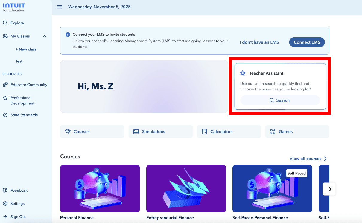 An image showing the prior search experience in a chat box like user interface.