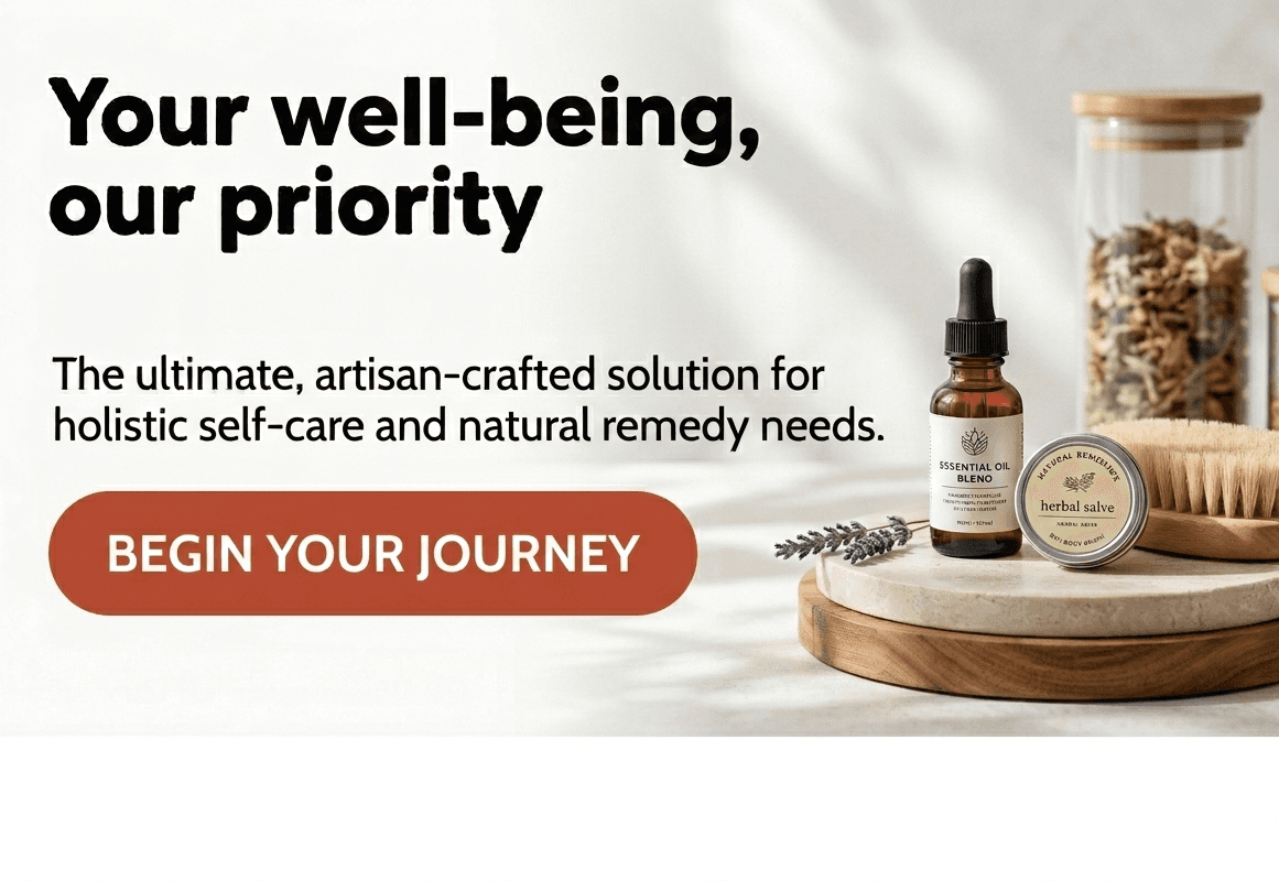 Natural Remedies And Self-care Products Ecommerce Brand