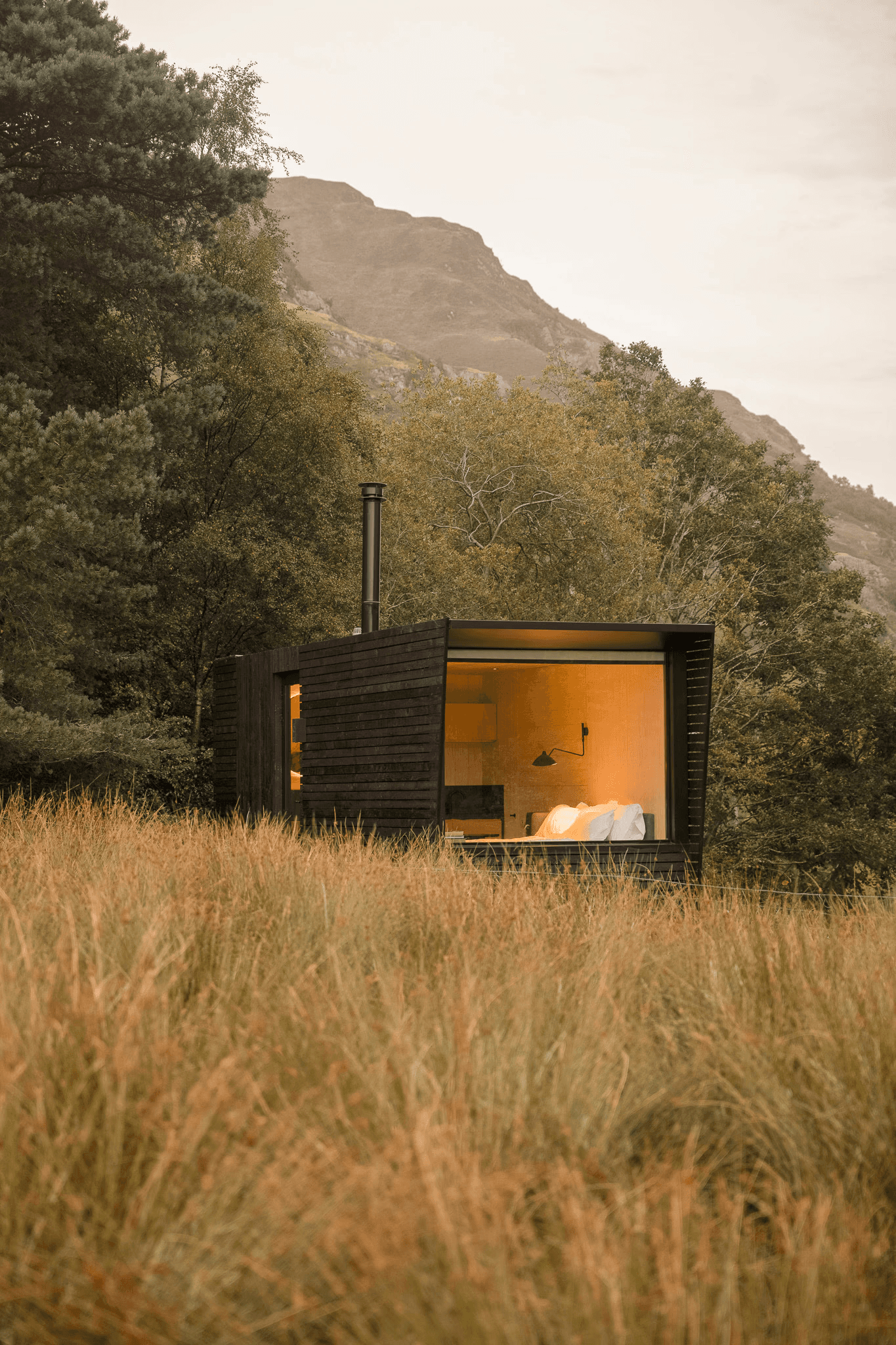Corr Cabin at Monachyle Mhor - design and architecture by Corr Cabins