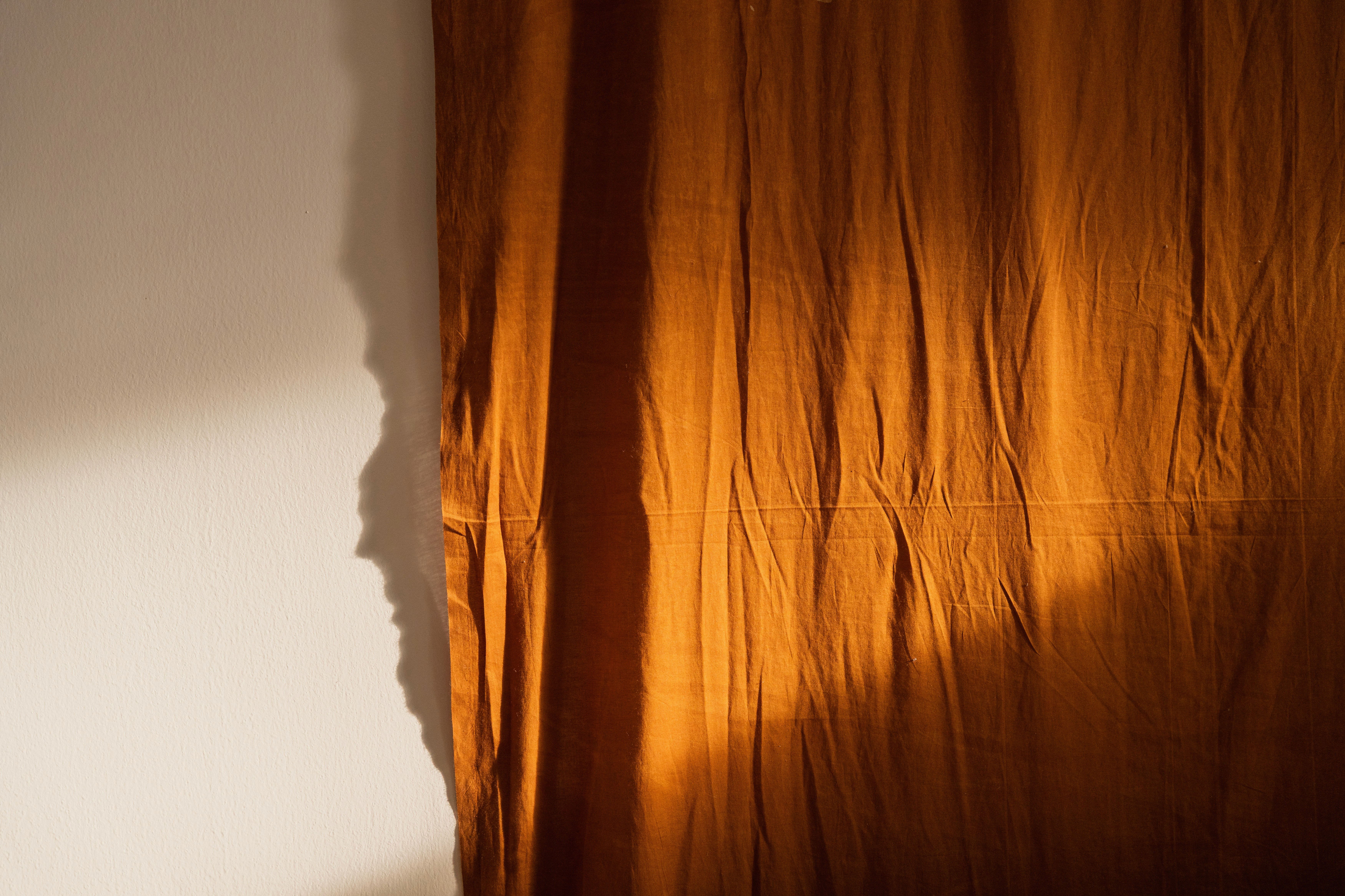 Restaurant of a boutique hotel surrounded by palmtrees at golden hour