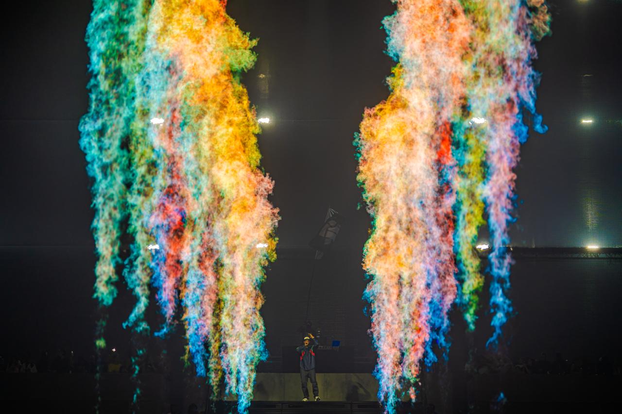 modern house with big windows