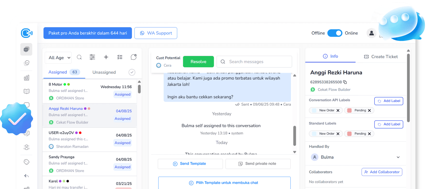 An image of Dreelio's dashboard