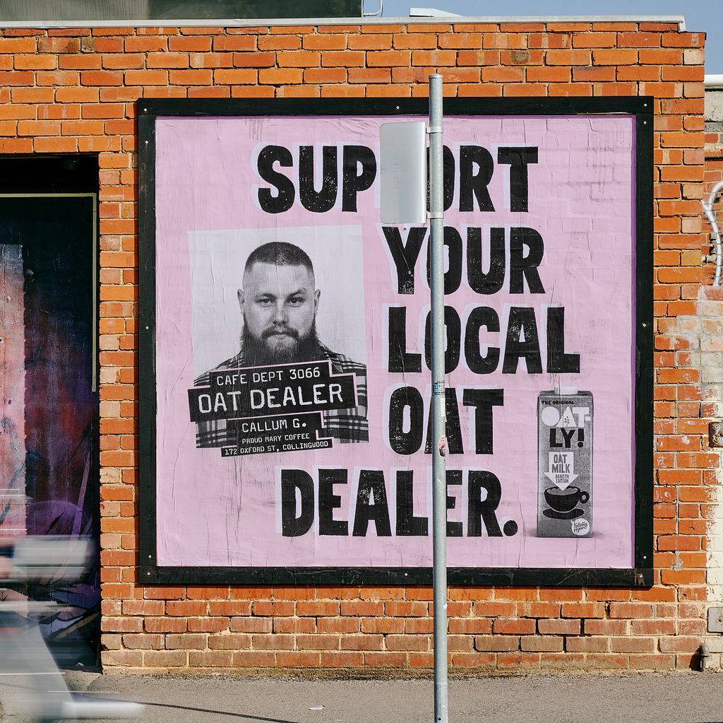 Otaly milk street billboard