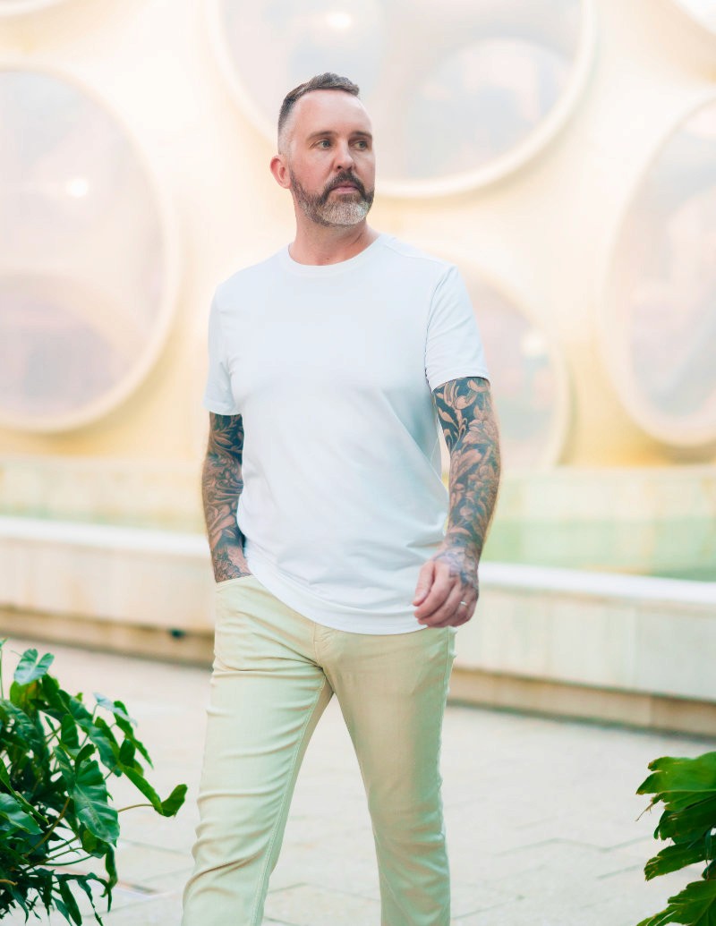 Daniel Melnyk walking