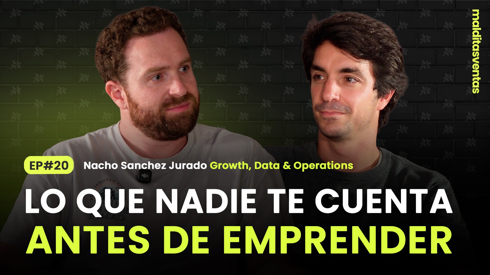 Episodio 15 de Malditas Ventas: Alberto Hospital revela su experiencia invirtiendo en decenas de negocios y analiza las causas de cierre de las startups bajo el título He invertido en 36 Startups.