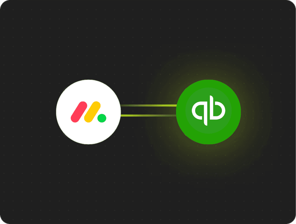 Integration av Quickbooks och monday.com