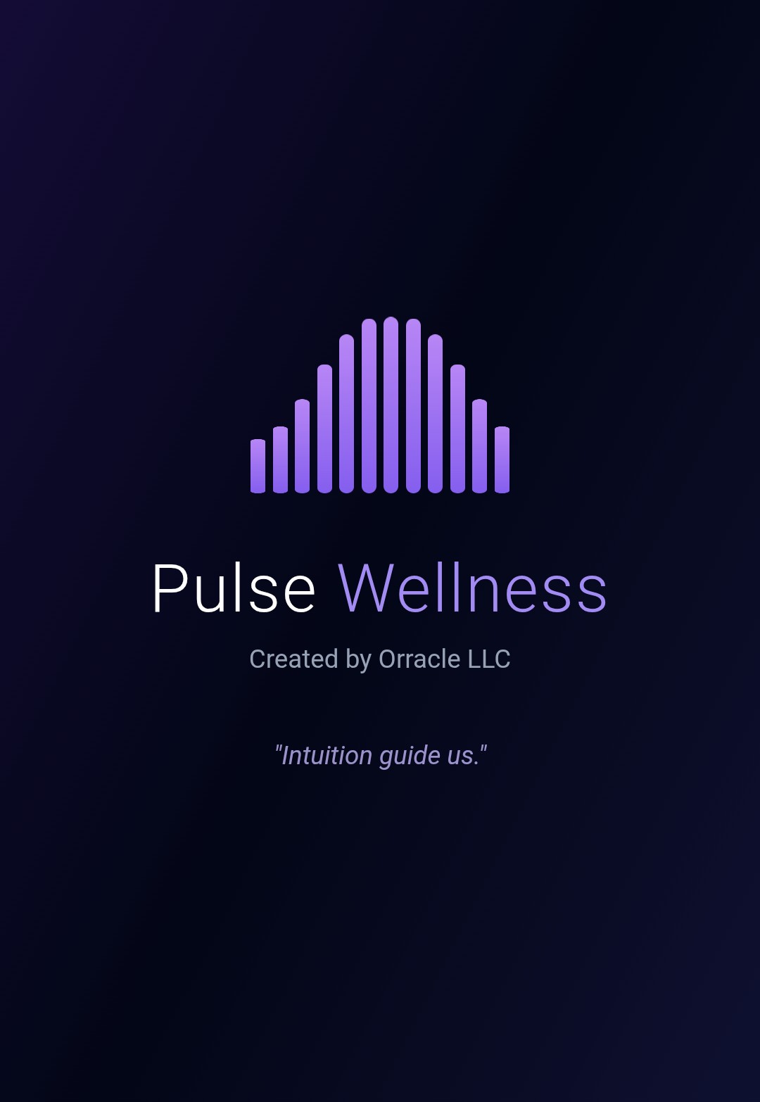 Pulse Wellness App splash