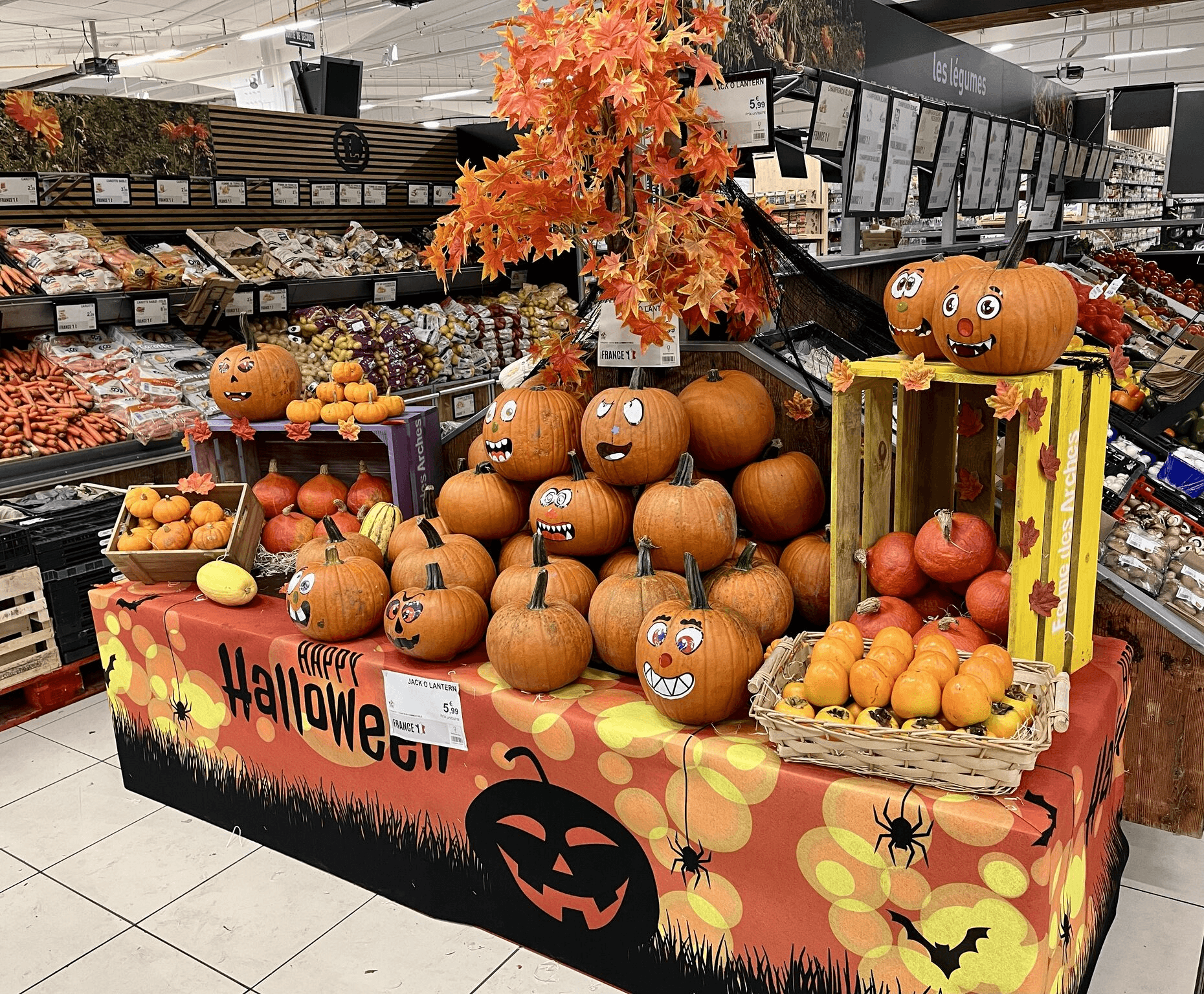 Exemple de théâtralisation sur le thème d'Halloween