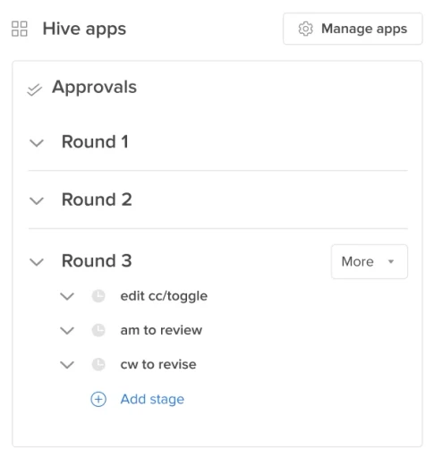 Approvals