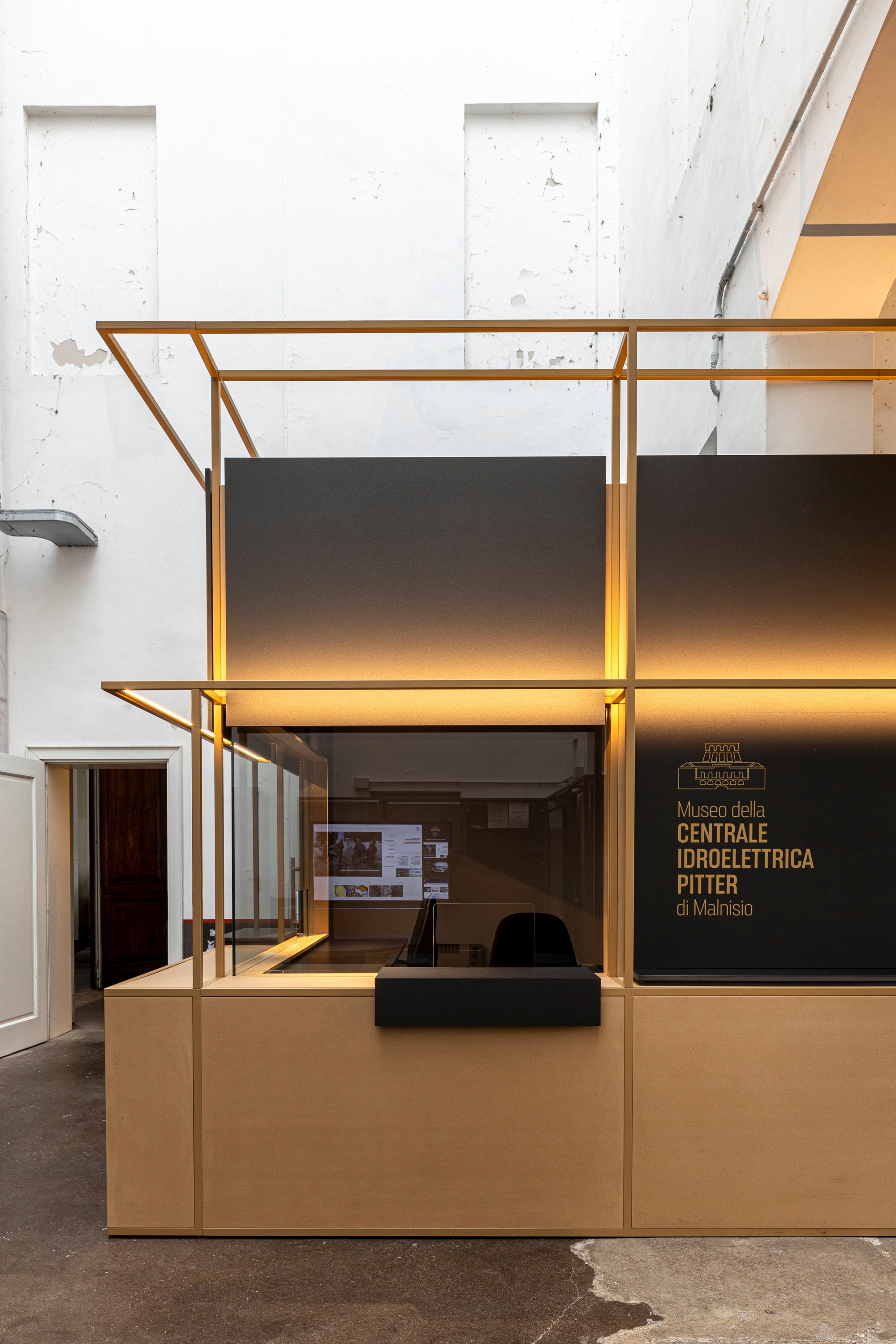 Centrale Idroelettrica Antonio Pitter interni museo