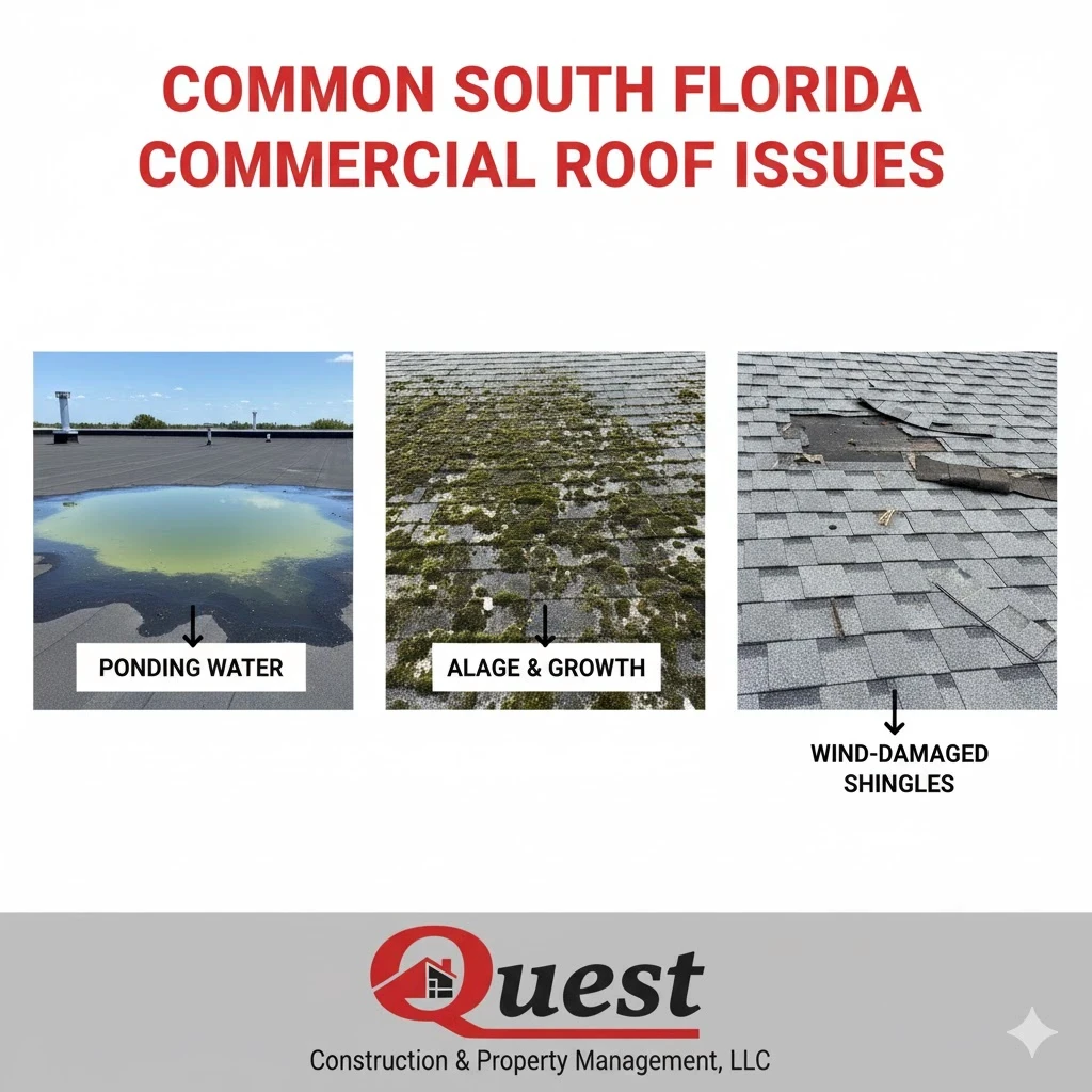 Top roofing problems in South Florida and their causes