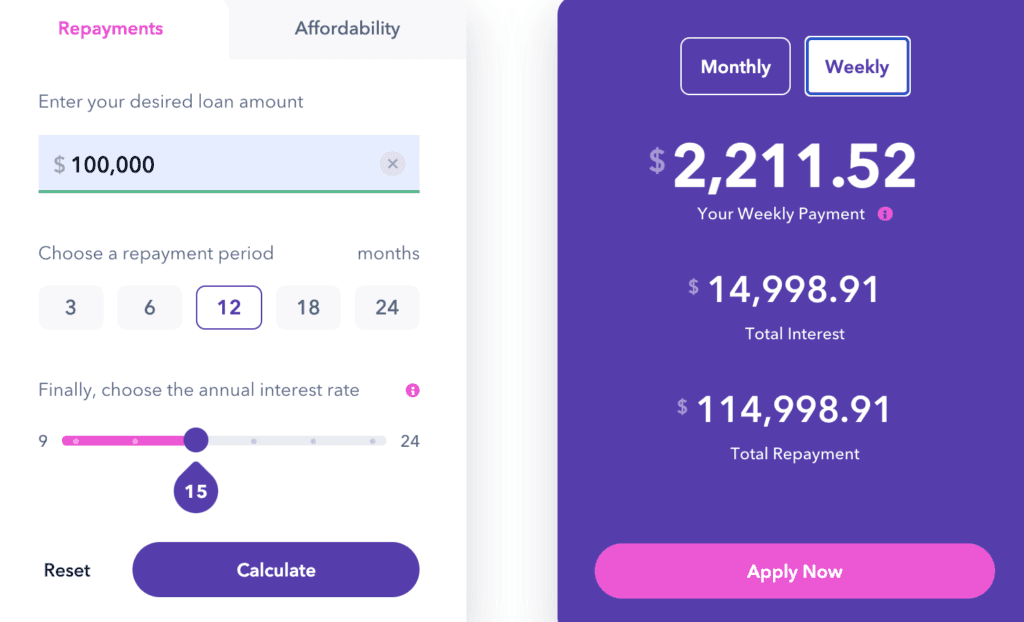 Business-Loan-Calculator-Repayments