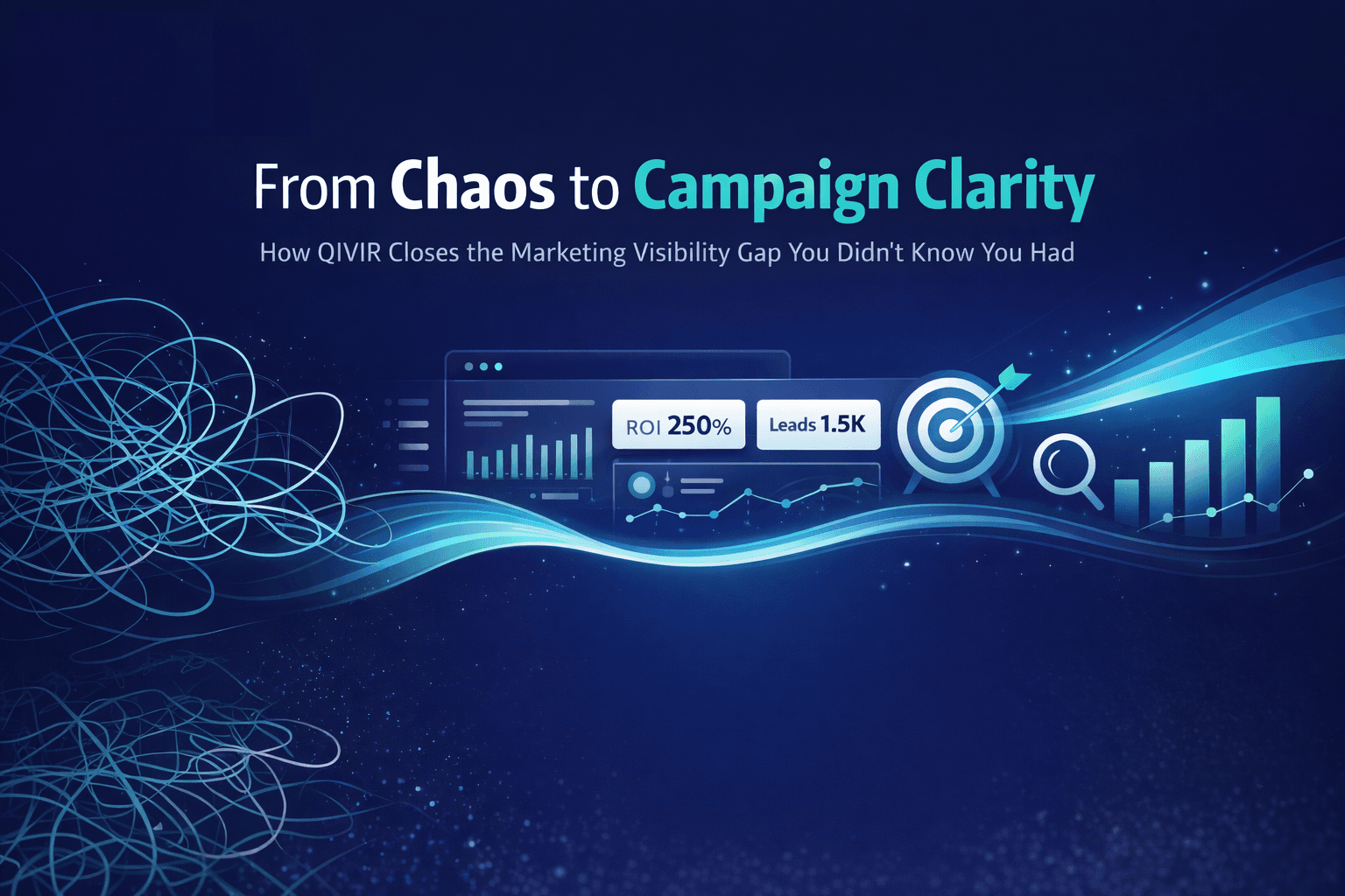 The all-in-one QIVIR digital marketing platform with centralized campaign attribution