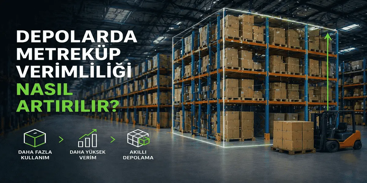 depolarda metreküp verimliliği