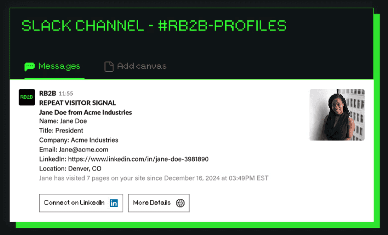 RB2B Review - Identification