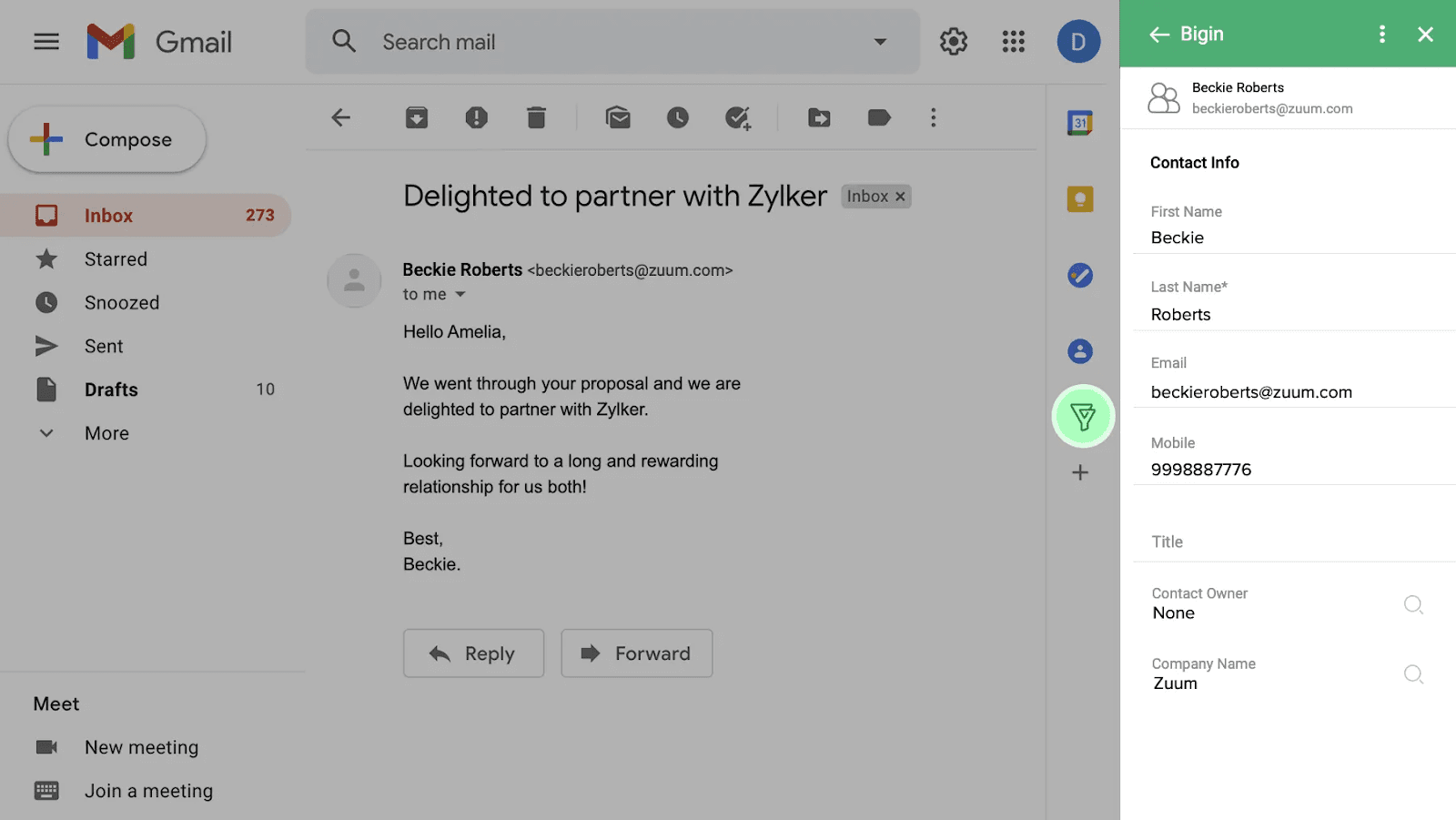 Bigin by Zoho