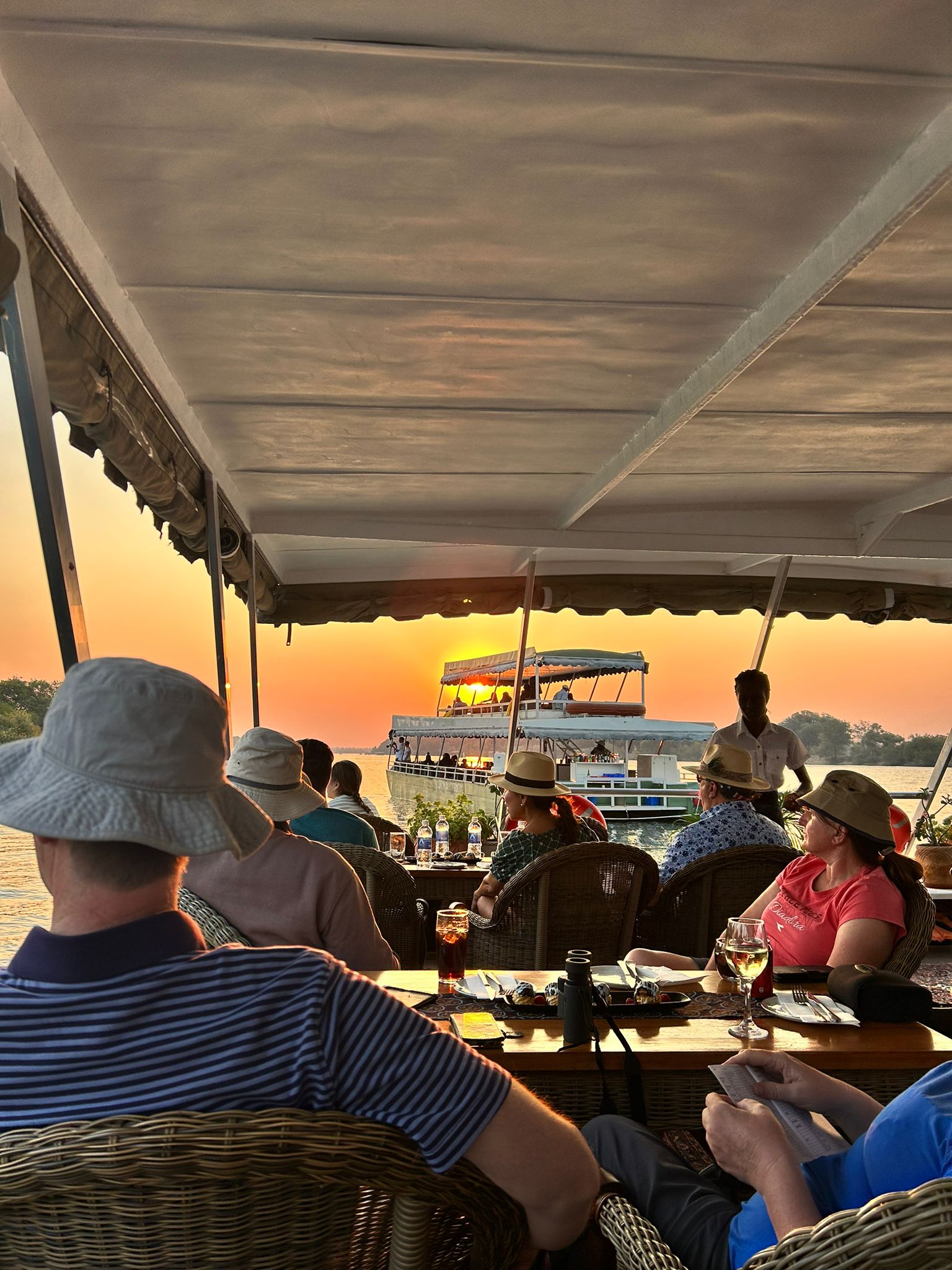 Sunset Cruise, VIctoria Falls Zimbabwe