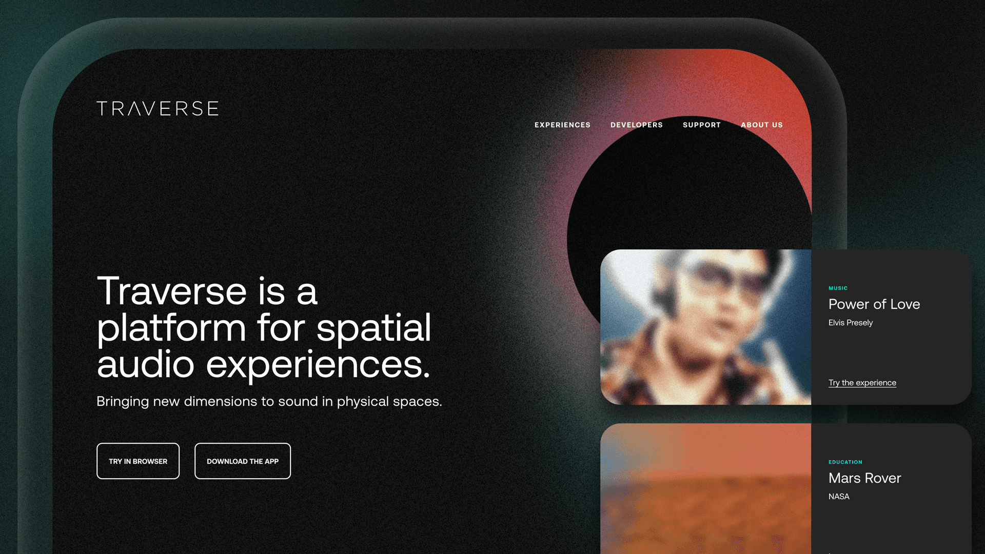 Traverse project artifact 6