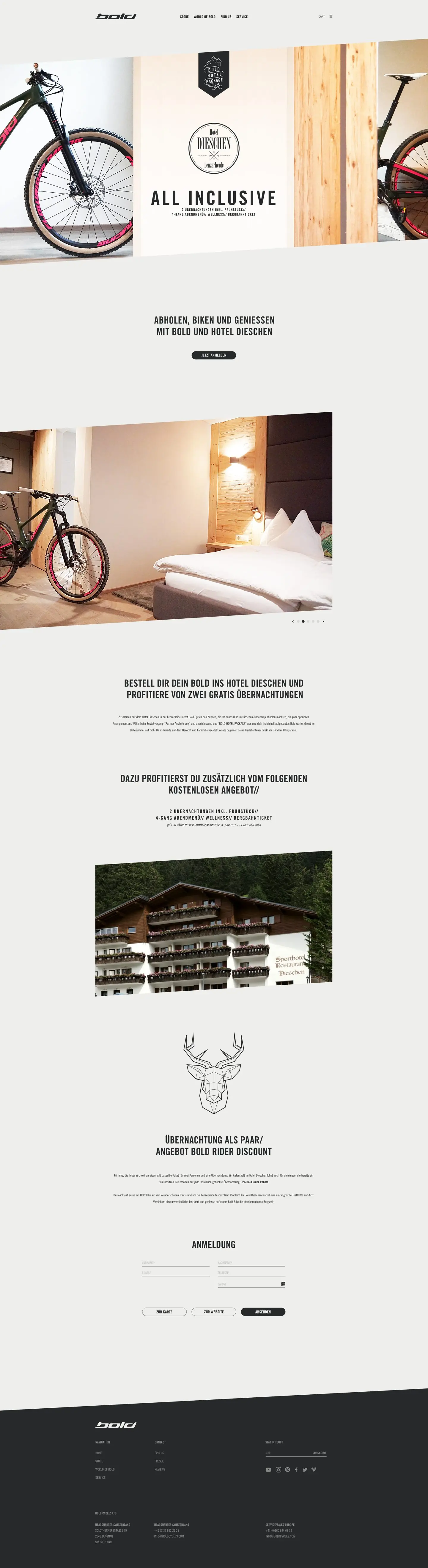 bold cycles – Hotel