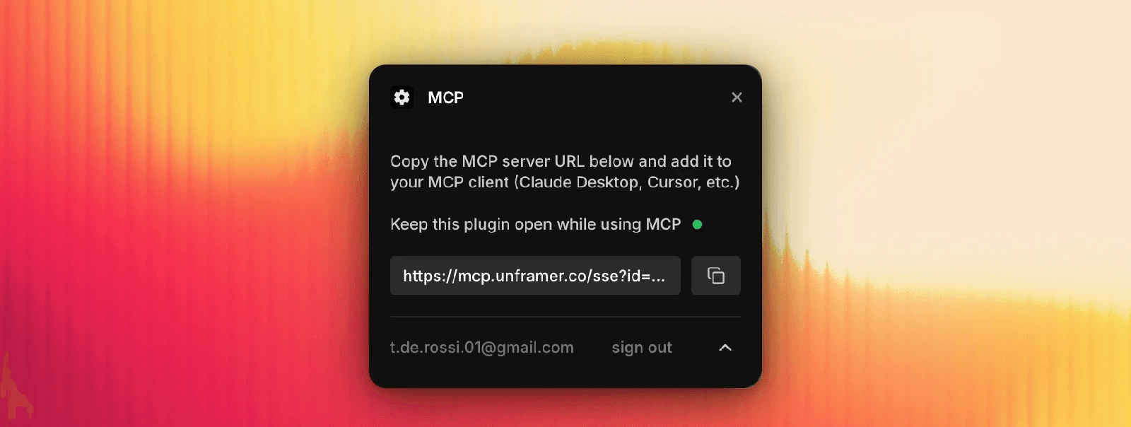 MCP Framer